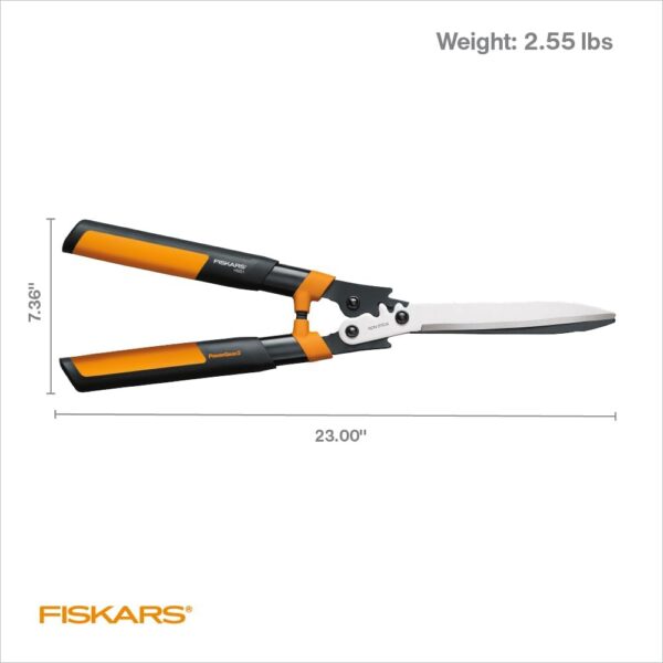 Fiskars 23" Hedge Shears, Hedge Clippers with PowerGear2 - Image 3