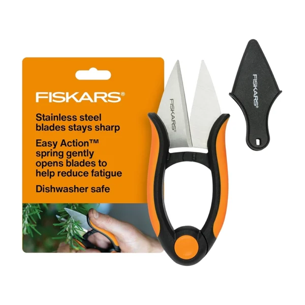 Fiskars Herb Garden Scissors, 5" Garden Shears