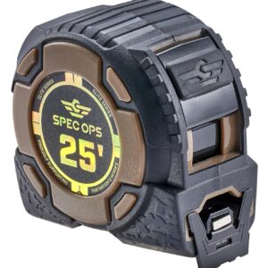 Spec Ops Tools 25-Foot Elite Series Magnetic Tape Measure