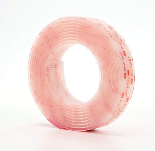 3M Dual Lock Reclosable Fastener SJ3560 (Clear, 1 in x 10 ft Roll) - Image 2