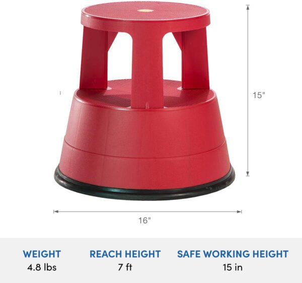 Xtend & Climb, 961 Stable Step Stool, Red - Image 2
