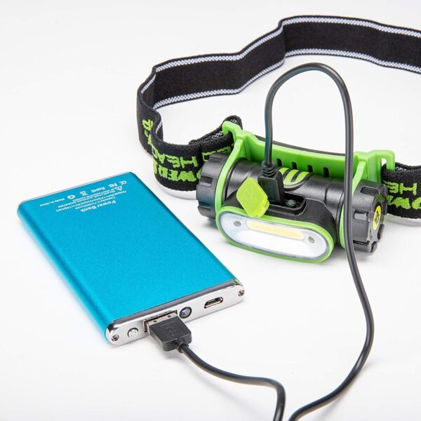 PowerSmith 250 Lumen Rotatable Weatherproof Rechargeable Headlamp - Image 3