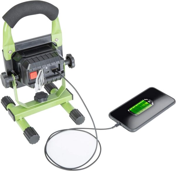 PowerSmith 800 LM Weatherproof Rechargeable Lith-Ion Cordless LED Work Light - Image 3